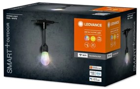 Ledvance-LED RGBW Catena da esterno dimmerabile STRING 12xLED/0,37W/230V IP44 Wi-Fi