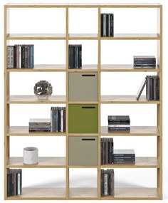 Libreria in rovere decor 182x224 cm Pombal - TemaHome