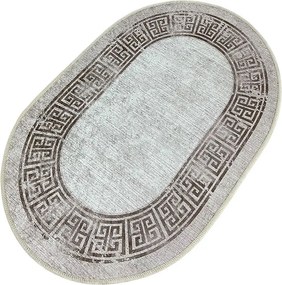 Tappetino per il bagno marrone chiaro 70x120 cm Arturo – Foutastic