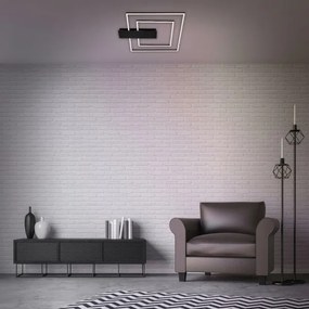 Briloner 3545-015 - Plafoniera LED dimmerabile NICO LED/25W/230V nero