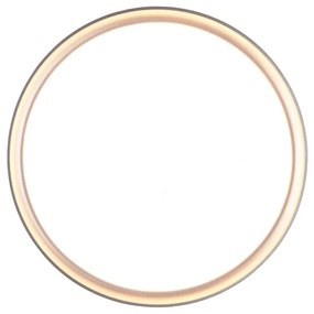 Plafoniera LED in argento ø 33 cm Clarimo - Trio