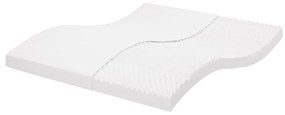 Materasso İn Schiuma Bianco 160x200 Cm 7 Zone Durezza 20 Ild /