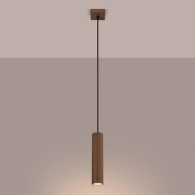 Brilagi - Lampadario LED su cavo CRESTO 1xGU10/10W/230V marrone