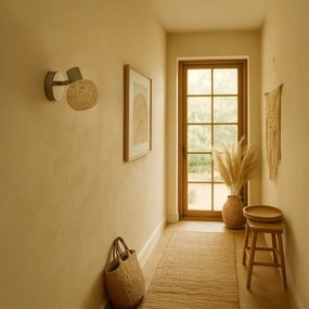 Faretto da parete DEX 1xE14/10W/230V beige/crema