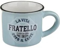 Tazzina caffè fratello in gres porcellanato