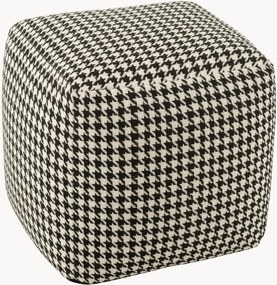 Pouf in cotone Pied-De-Poule