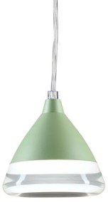 Lampadario LED classico Graal verde, luce naturale 1955 lumen, SOVIL, IP54