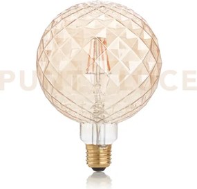 Lampadina attacco e27 in vetro ambra pearl 4 w 360 lm 1800 k ø 115 ...
