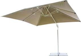 BACTRUS - ombrellone da giardino decentrato 3 x 3 m