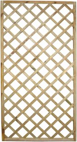 griglia da giardino in legno di pino impregnato in autoclave 40 x 180 cm