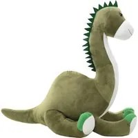 Giocattolo di Peluche Dinosauro Brontosaurus Verde