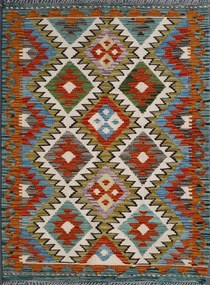 Kilim Tappeto 90 x 120 (Pakistan) Tessuto A Mano