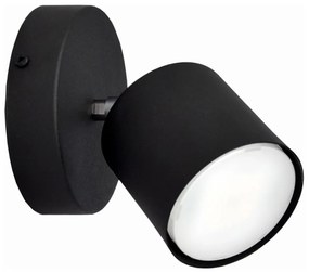 Faretto da parete PUNTA 1xGX53/10W/230V nero