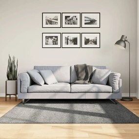 Tappeto Shaggy Pamplona A Pelo Lungo Moderno Verde 160x160 Cm /