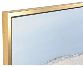 Quadro DKD Home Decor Mare e oceano Mediterraneo (131 x 4 x 131 cm)