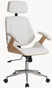 Sedia da scrivania in similpelle Visby