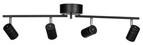 ByRydens 4200720-4002 - Faretto CORRECT 4xGU10/7W/230V nero