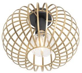 Lampada da soffitto di design color ottone 30 cm - Johanna