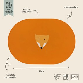 Sottopiatto in silicone Mr. Fox