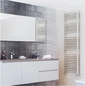 Termoarredo Scaldasalviette in alluminio bianco 1490/500 Fondital COOL Interasse 50 cm