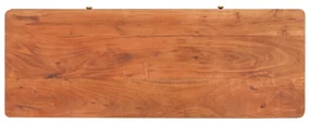 Mobile porta tv 110x40x41 cm in legno massello di acacia