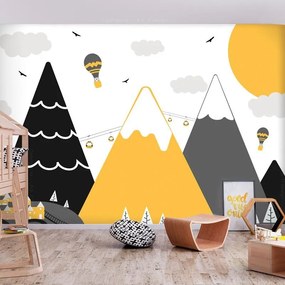 Fotomurale  Adventure in the Mountains  Larghezza x Altezza Home decor 100x70