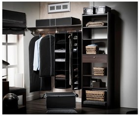 Borsa porta abiti nera da appendere Urban - Compactor