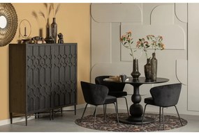 Mobile in legno riciclato nero 75x143 cm Bequest - BePureHome