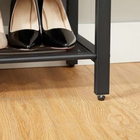 Scarpiera DAVOR marrone/nera