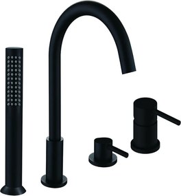 Mexen Alma rubinetto da bagno, nero - 75032-70