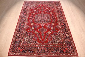 Kashan Tappeto persiano 130x200 (Iran) Annodato A Mano