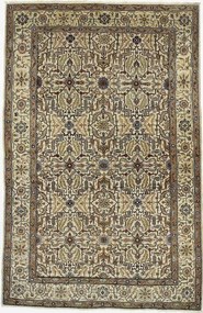 Kerman Tappeto persiano 140 x 210 Beige (Iran) Annodato A Mano