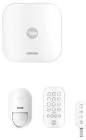 Kit sistema di allarme per casa senza fili Smart  YALE  con sensore di movimento, bianco