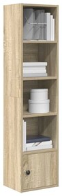 Libreria Rovere Sonoma 31x24x127 Cm İn Legno Multistrato /