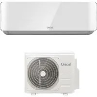 Climatizzatore Condizionatore Unical Inverter Mono Split serie AIR CRISTAL 24000 Btu KMUN 24H R-32 Wi-Fi Optional