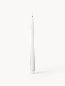 Candele a bastoncino a LED fatte a mano Real Flame, alt. 28 cm, 2 pz