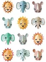 Studio Ditte Tapete Wild Animals Cool