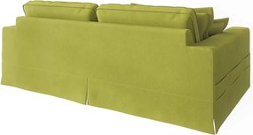 Divano verde chiaro 236 cm Nora – Ropez