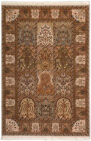 Bakhtiar Tappeto orientale 180x120 Verde (Indian) Annodato A Mano