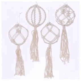 Set di 4 decorazioni natalizie appese Nara - Boltze