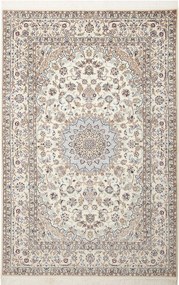 Nain Tappeto persiano 190x130 Beige (Iran) Annodato A Mano
