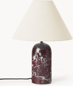 Lampada da tavolo con base in marmo Gia