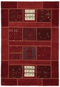 Gabbeh Tappeto 170x250 (Iran) Annodato A Mano