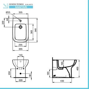 Sanitari Ideal Standard filomuro Rimless con copriwater I.Life A