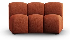 Divano componibile color mattone (solo con parte centrale) Lupine – Micadoni Home