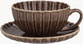 Set di 6 tazze da tè con piattino Lotus