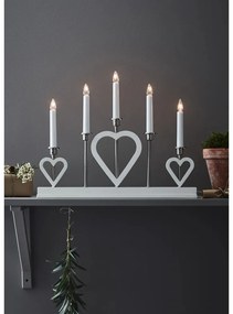 Decorazione luminosa natalizia bianca Melissa - Markslöjd