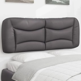 Cuscino Testiera Grigio 140 Cm İn Similpelle /