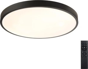 Brilagi - Lampada dimmerabile a LED GLASS POOL DOUBLE LED/60W/230V 50 cm nero + telecomando