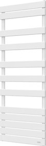 Termoarredo bagno DE'LONGHI 150x50 cm interasse 450 mm bianco serie Ghibli